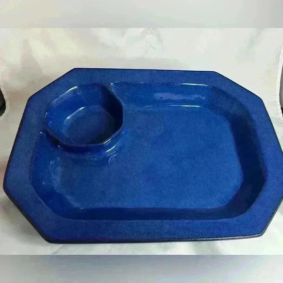 Ceramic Chip and dip platter - Picture 3 of 3